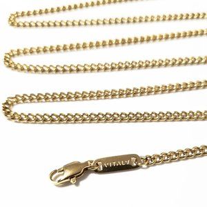 VITALY Curb Chain - Gold - 75cm - BNWT